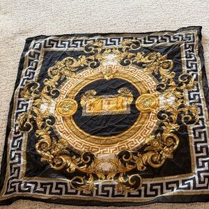 Black & Gold KIth Versace Scarf